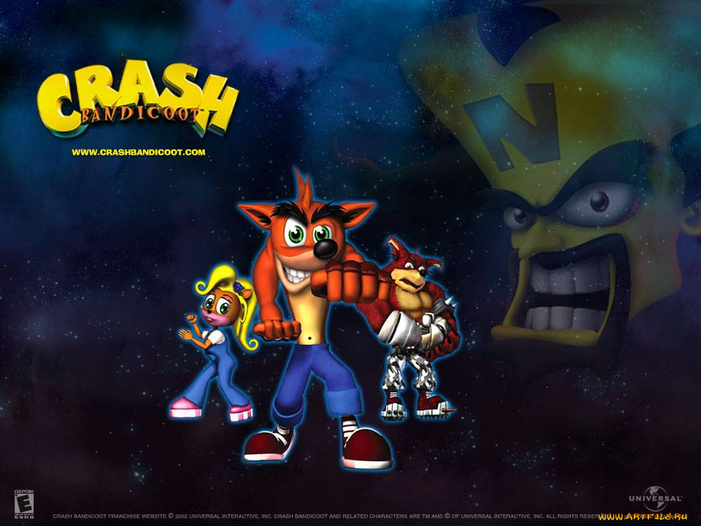 Обои Crash Bandicoot: The Wrath of Cortex Свалка Crash Bandicoot: The Wrath  of Cortex, обои для рабочего стола, фотографии crash, bandicoot, the,  wrath, of, cortex, видео, игры Обои для рабочего стола, скачать